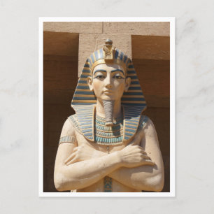 Hatshepsut Holiday Egyptian Pharaoh Card Feiertagspostkarte