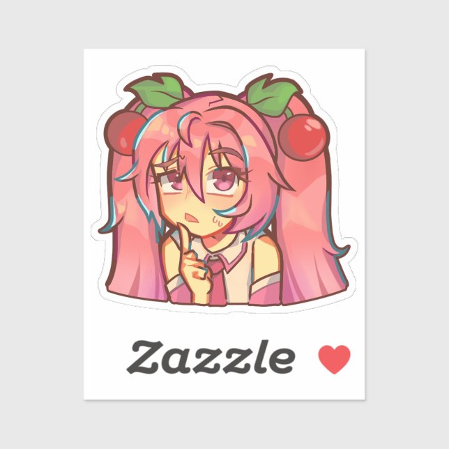 Hatsune Miku Sakura Ver. Sticker (Blatt)