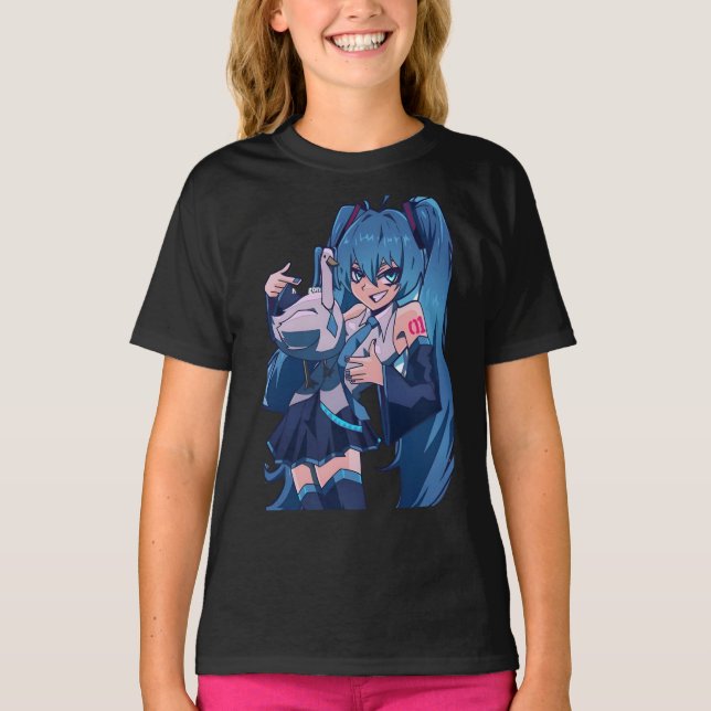 Hatsune miku T-Shirt (Vorderseite)