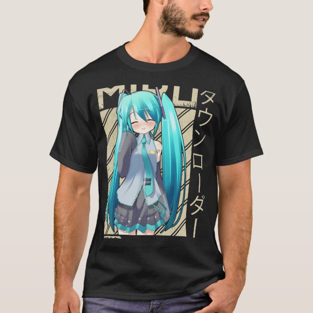 Hatsune Miku T-Shirt (Vorderseite)