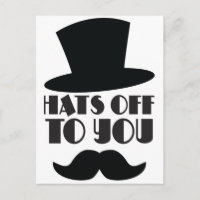 HATT dich ab mit Top Hut und Schnurrbart!