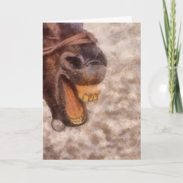 Hatte eine große Zeit Dankeskarte (Vorderseite)