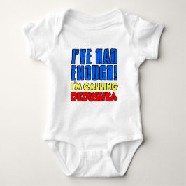 Hatte genug, Dedushka zu rufen Baby Strampler