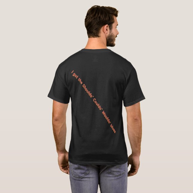 Hätte Hätte Blues T-Shirt (Schwarz voll)