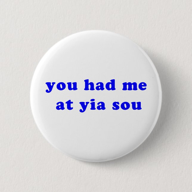 hatte mich an yia sou button (Vorderseite)