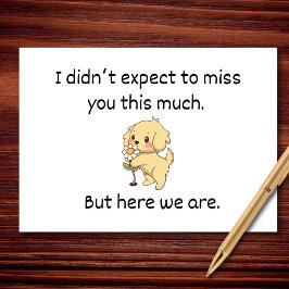 Hatte nicht erwartet, dich so sehr zu verfehlen karte