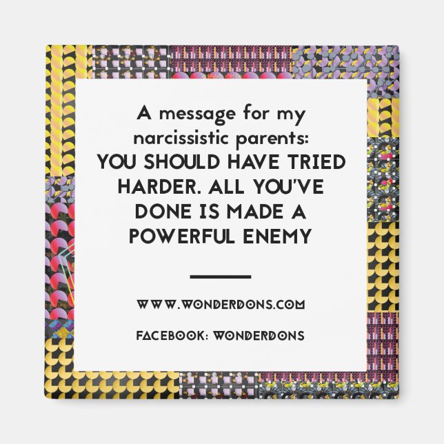 Hätte sich mehr um Kühlschrankmagnet bemühen solle (Vorne)