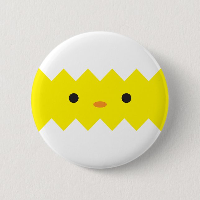 Hatted Chick Button (Vorderseite)