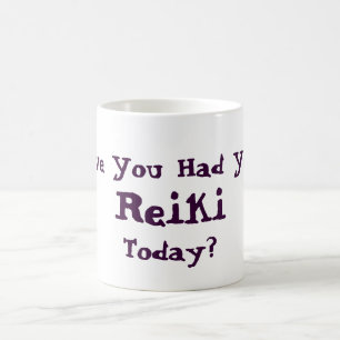 Hatten Sie heute Reiki Kaffeetasse