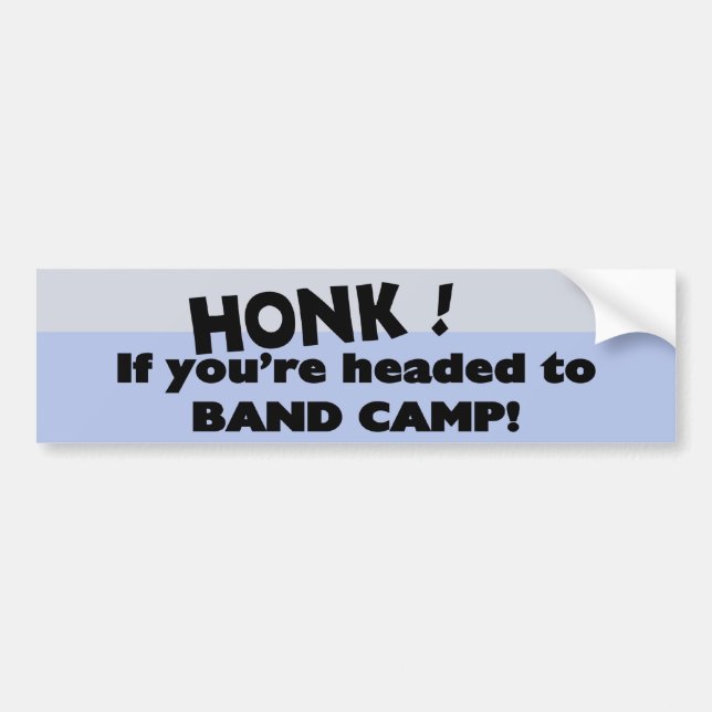 Hätten Sie Lust auf Band Camp? Autoaufkleber (Vorne)