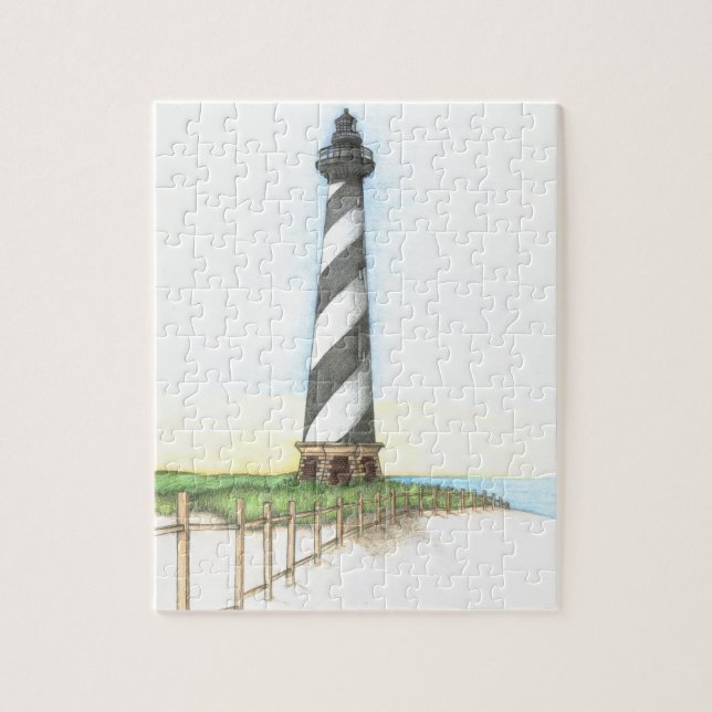 Hatteras-Leuchtturm-Puzzle (Vertikal)