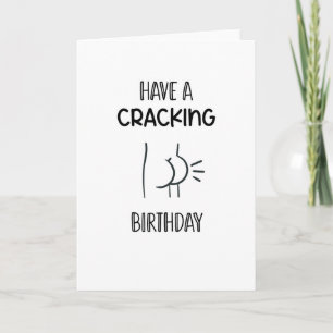 Hattest einen knackigen Geburtstag Arsch Crack Hum Karte