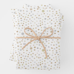 Hattie Confetti Aquarelle Points Papier Enveloppan