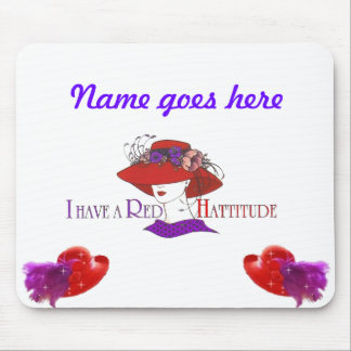 HATTITUDE MAUSUNTERLAGE MOUSEPAD