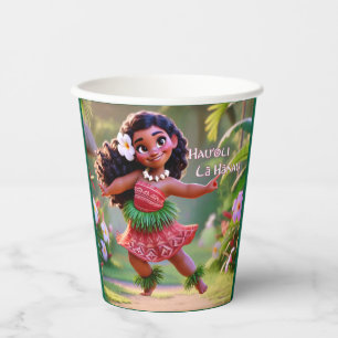 Hauʻoli Hula Prinzessin Pappbecher