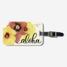 Hau Aloha-Gepäckanhänger