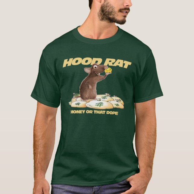 HAUBEN-RATTE T-Shirt (Vorderseite)