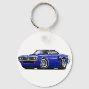 HAUBEN-Schaufel-Auto 1970 Coronet Funktelegrafie Schlüsselanhänger