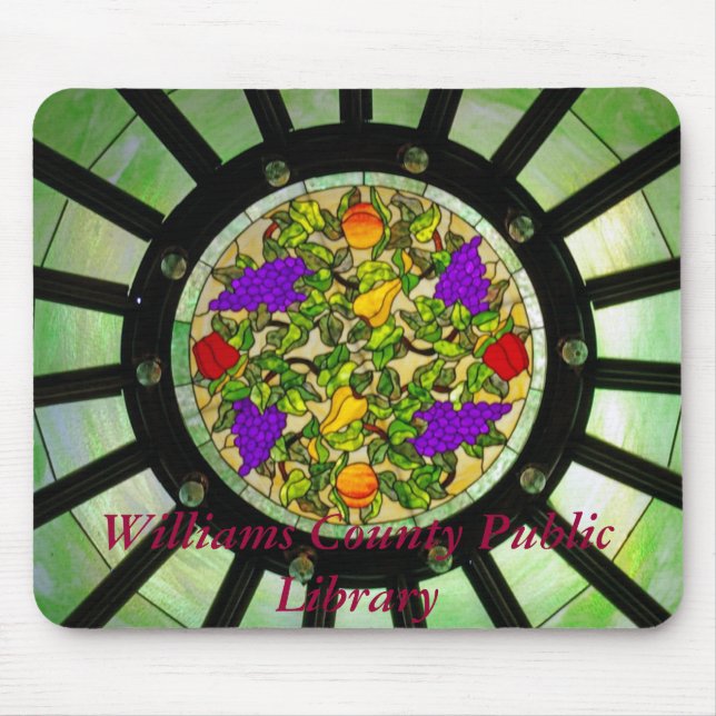 Hauben-Williams County öffentliche Bibliothek Mousepad (Vorne)