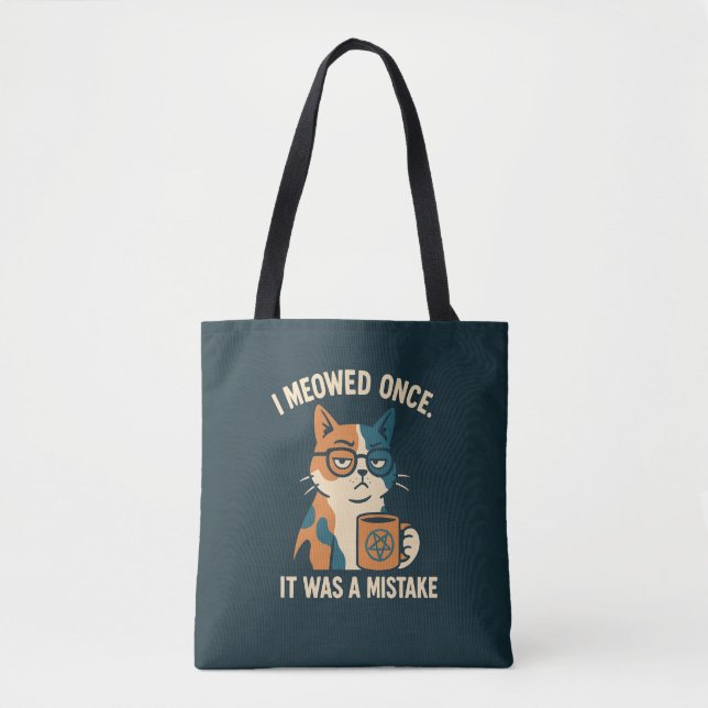 Haubenkatzenbeutel Tasche (Vorderseite)