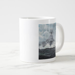 Haubenköpfe für Bismarck 23rdMay 1941. 2014 Jumbo-Tasse