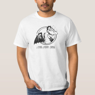 Hauch. Hauch. Geben Sie. Magischer Drache-T - T-Shirt