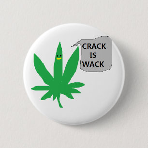 HAUCH SAGT, DASS "SPRUNG IST WACK " BUTTON