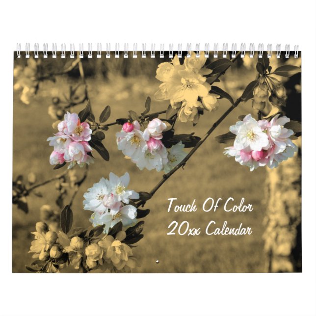 Hauch von Farbe Blumen und Natur Kalender (Titelbild)