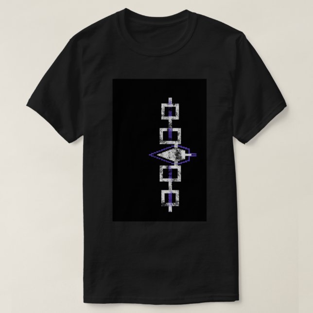 Haudenosaunee - Hiawatha Belt Graphic T - Shirt Dr (Design vorne)