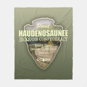 Haudenounee (Pfeilspitzen) Fleecedecke