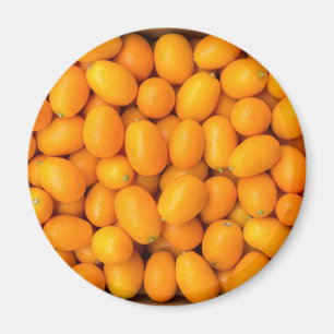 Haufen der orange japanischer Orangen im Magnet