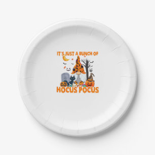 Haufen Hocus Pocus Pumpkin Gnome Fledermäuse Beäng Pappteller