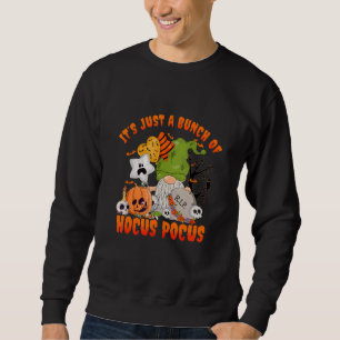 Haufen Hokuspokus Kürbis Gnom Fledermäuse Gruselig Sweatshirt