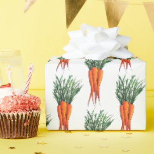 Haufen Karotten Orange Gemüsegarten Veggie Garten Geschenkpapier