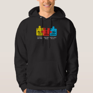Häufig auftretende Autismus-Elemente - Sensibilisi Hoodie