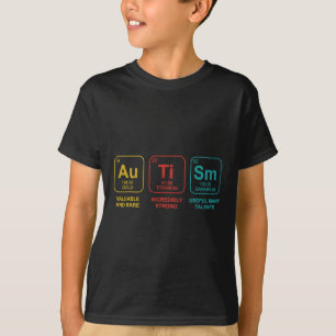 Häufig auftretende Autismus-Elemente - Sensibilisi T-Shirt