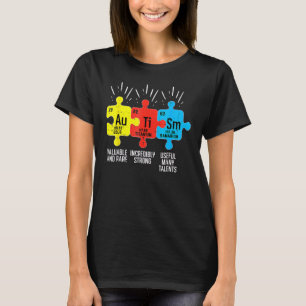 Häufig auftretende Autismus-Elemente - Sensibilisi T-Shirt