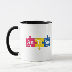 Häufig auftretende Autismus-Elemente Tischtenniswi Tasse