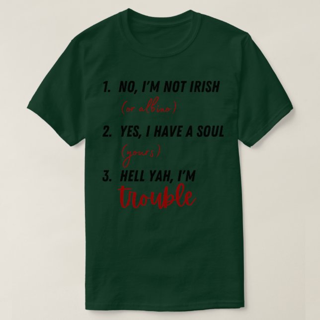 Häufig gestellte Fragen T-Shirt (Design vorne)
