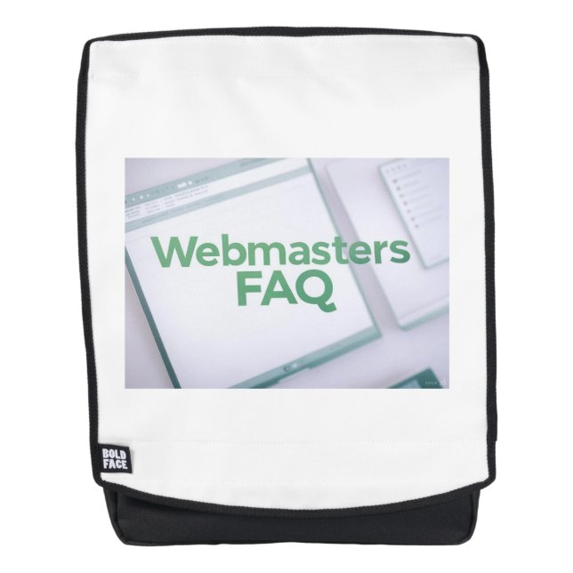 Häufig gestellte Fragen zu Webmasters Rucksack (Vorderseite)