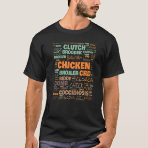 Häufig verwendete Begriffe der Hühnerfarm-Terminol T-Shirt