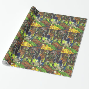 Häufige Threads menschlicher Wechselwirkungen Geschenkpapier