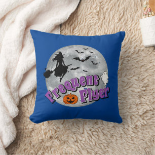 Häufiger Flyer Halloween Rotzspieß Broomstick Kissen