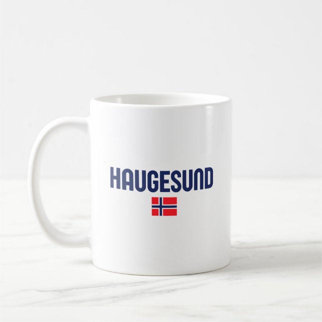 HAUGESUND Norwegen Kaffeetasse (Links)