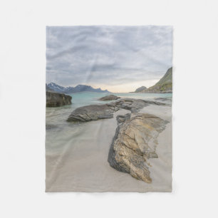 Haukland Lofoten Fleecedecke