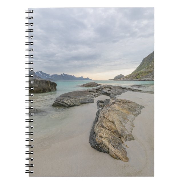 Haukland Lofoten Notizblock (Vorderseite)