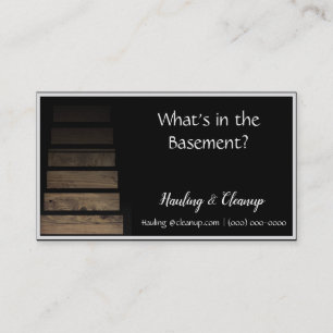 Hauling Cleanup Visitenkarte