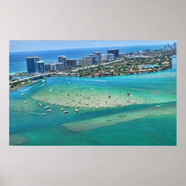 Haulover Sandbar Poster (Vorne)
