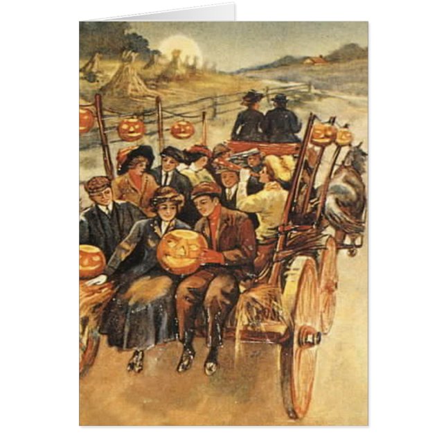 Hauné Hayride Jack O'Lantern Citrouille Moon (Devant)