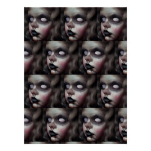 Hauning Matilda affiche d'art sombre art original